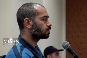 متهمین در حال دفاع در دادگاه