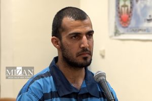 متهم دیگر پرونده در دادگاه در حال دفاع از اتهامات وارده